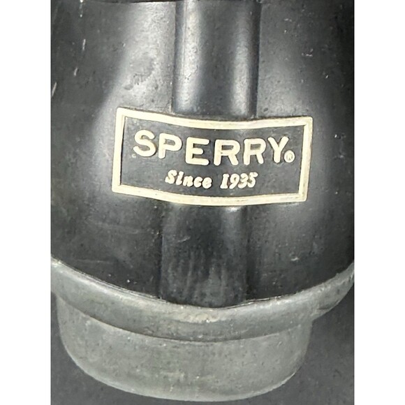 Sperry Saltwater Duck Boots Black Gray Women's Size 8.5 - Picture 10 of 10